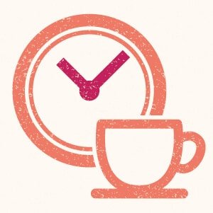 きちんと休憩時間を取れる